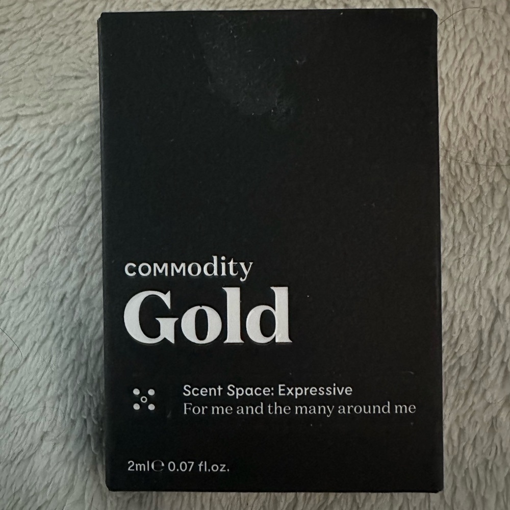 🎁 COMMODITY Gold 2mL (Scent Space - Expressive) One - 2 mL Sample